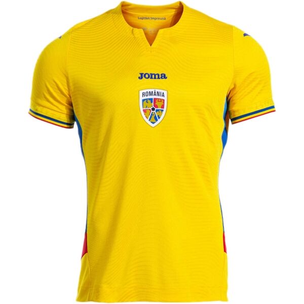 Joma FED. FUTBOL RUMANÍA 1ST SHORT SLEEVE T-SHIRT Pánské fotbalové tričko