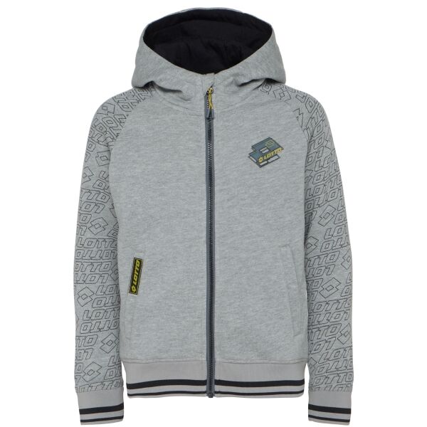 Lotto MANET Chlapecká celorozepínací mikina s kapucí