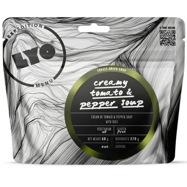 LYO KRÉMOVÁ RAJSKÁ POLÉVKA S PEPŘEM A RÝŽÍ Expediční strava