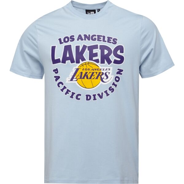New Era LA LAKERS NBA BUBBLE WORDMARK Pánské triko