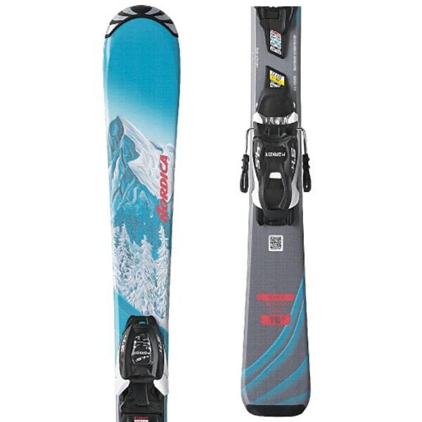 Nordica TEAM G (100-140) + JR 4.5 FDT GW Dívčí sjezdové lyže