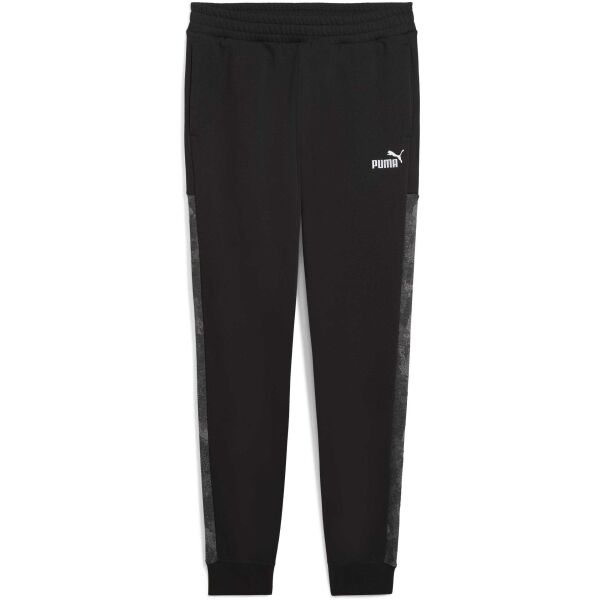 Puma ESSENTIALS CAMO SWEAT PANTS FL Pánské tepláky