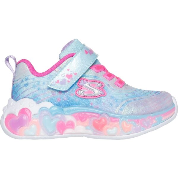 Skechers ETERNAL HEART LIGHTS Dívčí vycházková obuv