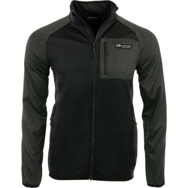 ALPINE PRO MUSAD Pánská outdoorová mikina