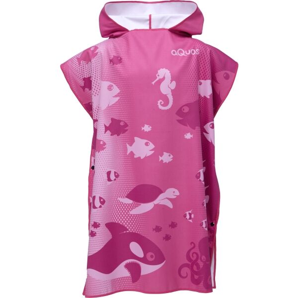 AQUOS SEA PONCHO M Dětské pončo z rychleschnoucího materiálu