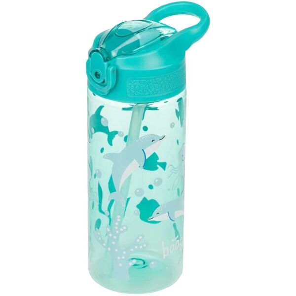 BAAGL DELFÍN 500 ML Tritanová láhev s brčkem
