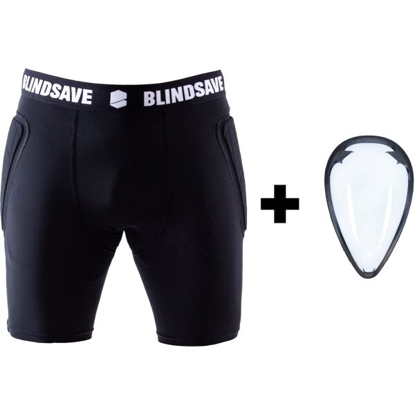 BLINDSAVE GOALIE SHORTS + CUP Kraťasy se suspenzorem