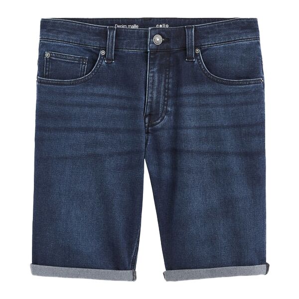 CELIO BOKNITBM Pánské džínové kraťasy