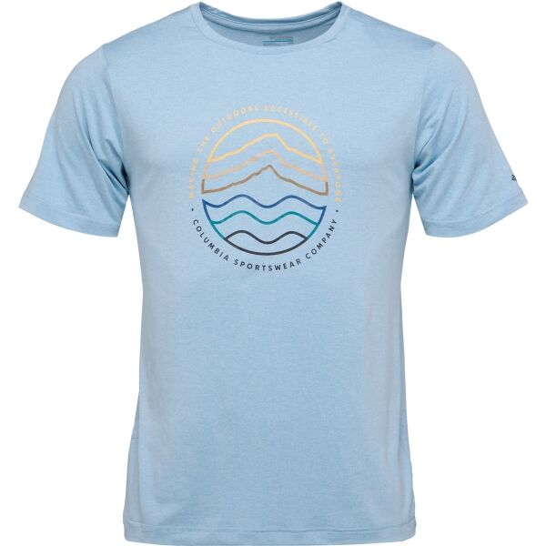 Columbia KWICK HIKE GRAPHIC SS TEE Pánské triko