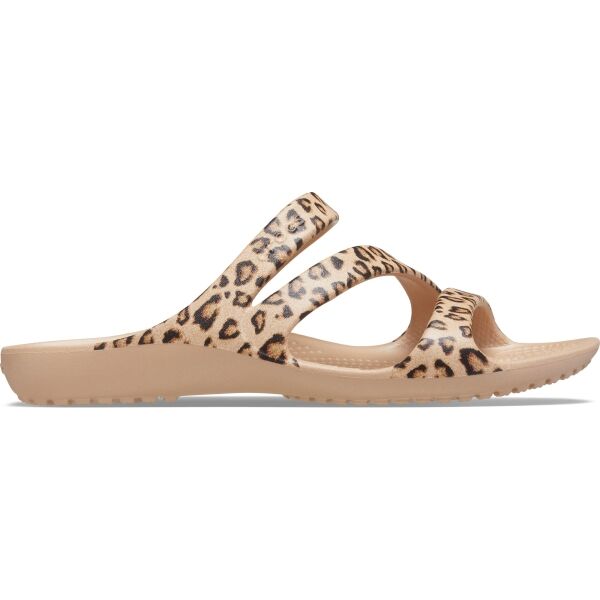 Crocs KADEE II LEOPARD Dámské pantofle