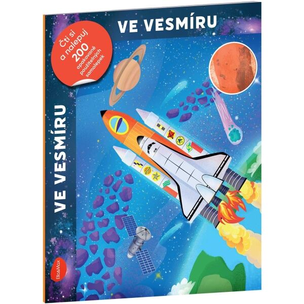 ELLA & MAX VE VESMÍRU Kniha se samolepkami