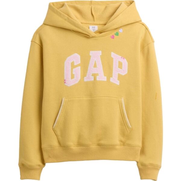 GAP V-FA LOGO HERITAGE PO Dívčí mikina