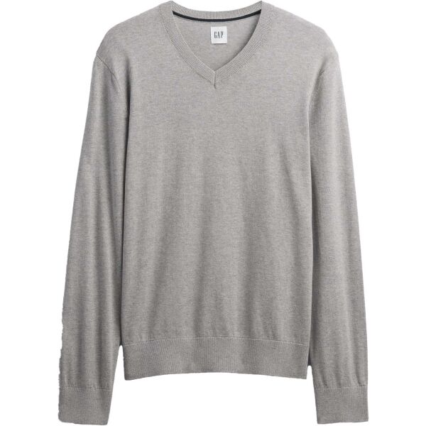 GAP V-FA25 SOLID CORE VEE Pánský bavlněný svetr