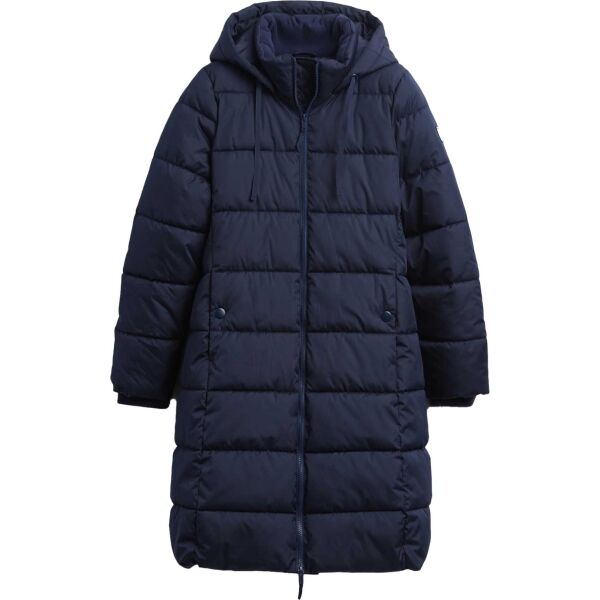 GAP V-FRCH LONG PUFFER COAT Dámský prošívaný kabát