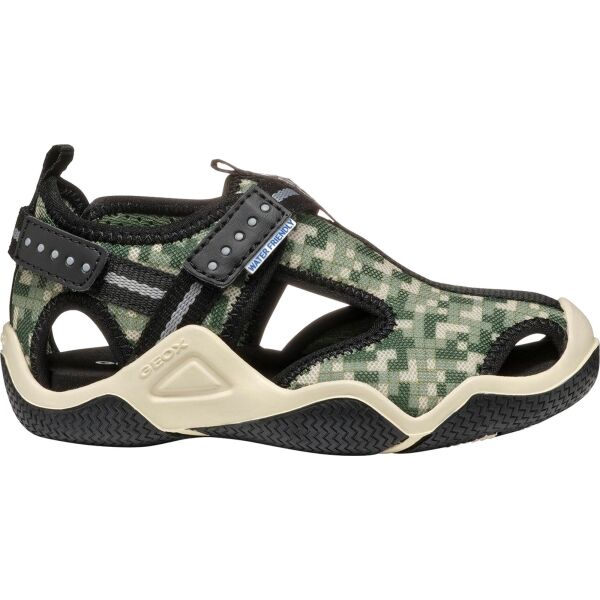 Geox J WADER A - PRINT Chlapecké sandály