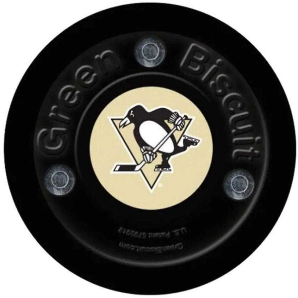 Green Biscuit PITTSBURGH PENGUINS NHL Puk