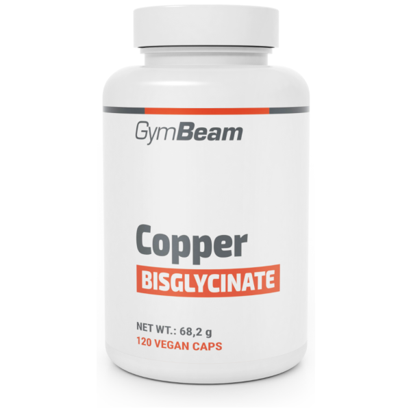 GymBeam MĚĎ BISGLYCINÁT - 120 CAPS Minerální látka