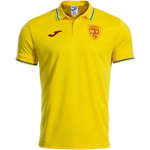 Joma FED. FUTBOL RUMANÍA REPLICA SHORT SLEEVE POLO Pánské sportovní polo