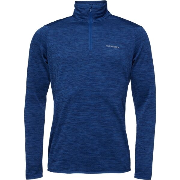 Klimatex ISAMU Pánská mikina s krátkým zipem