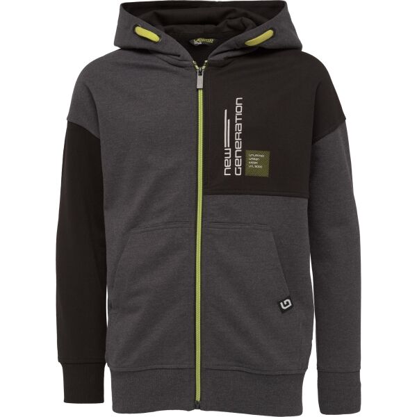 Lewro HAYCROFT Chlapecká celorozepínací mikina