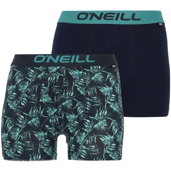 O'Neill SHIMMERING LEAFS 2PACK Pánské boxerky
