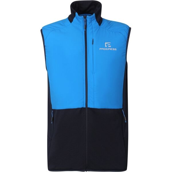 PROGRESS TORSTEN Pánská hybridní vesta s merinem