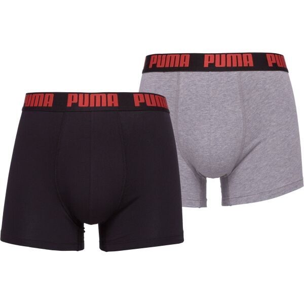 Puma MEN EVERYDAY BASIC BOXER 2P Pánské boxerky