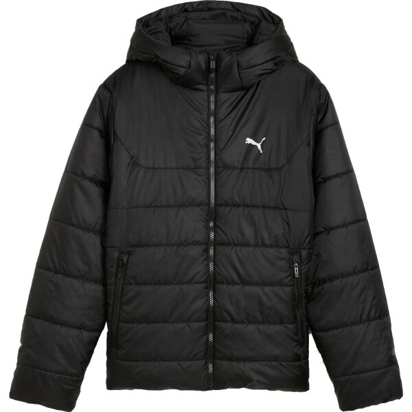 Puma ESSENTIALS HOODED PADDED JACKET Dětská bunda