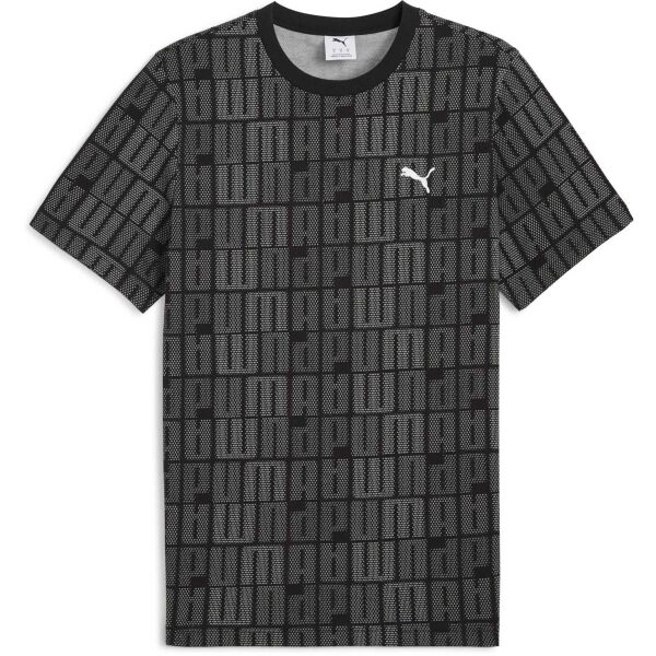 Puma ESSENTIALS LOGO LAB AOP TEE Pánské triko