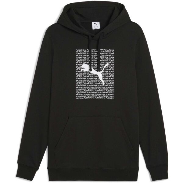 Puma ESSENTIALS LOGO LAB HOODIE Pánská sportovní mikina