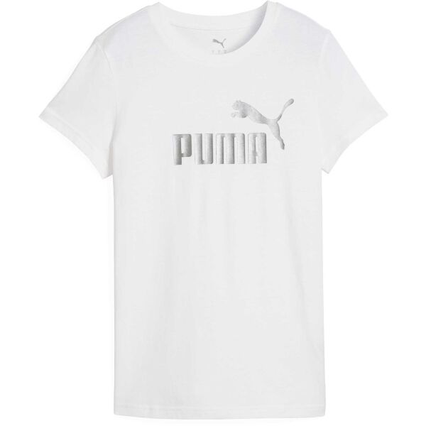Puma ESSENTIALS METALLIC NO.1 LOGO TEE Dámské triko