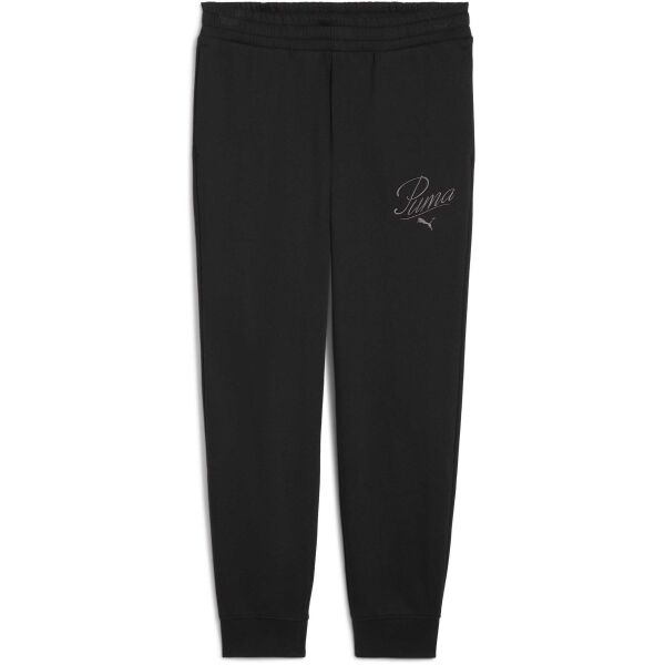 Puma ESSENTIALS SCRIPT SWEAT PANTS FL Dámské tepláky