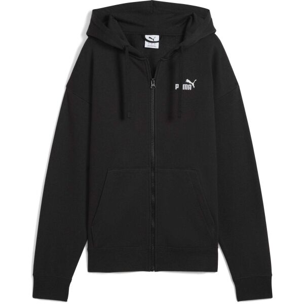 Puma ESSENTIALS SMALL NO.1 LOGO COMFORT FZ HOODIE Dámská mikina