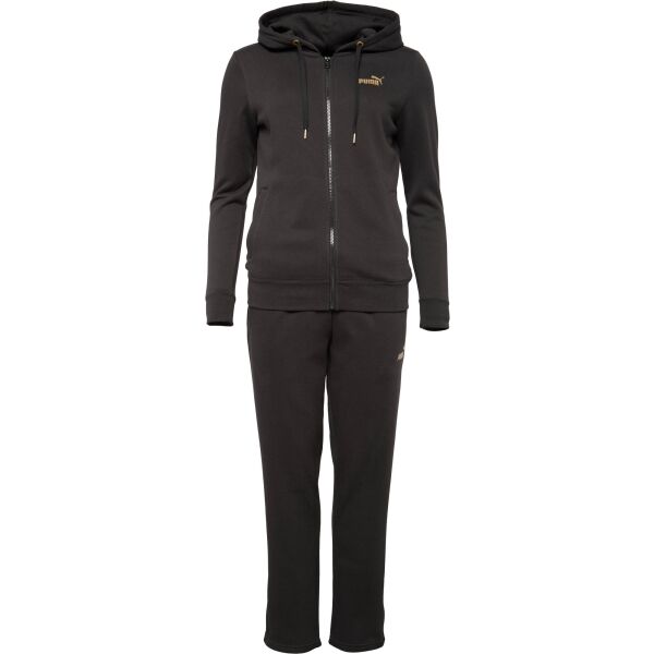 Puma METALIC HOODED SWEAT SUIT FL Dámská tepláková souprava