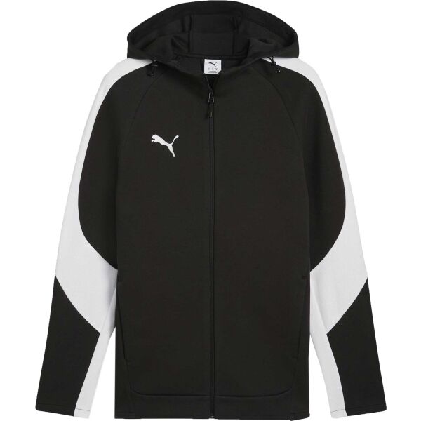 Puma TEAMEVOSTRIPE HOODED JACKET Pánská bunda