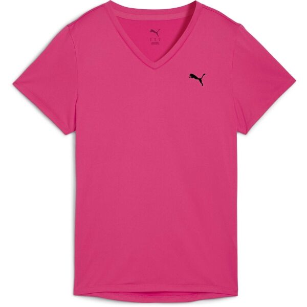 Puma W TAD ESSENTIAL VNECK TEE Dámské sportovní triko