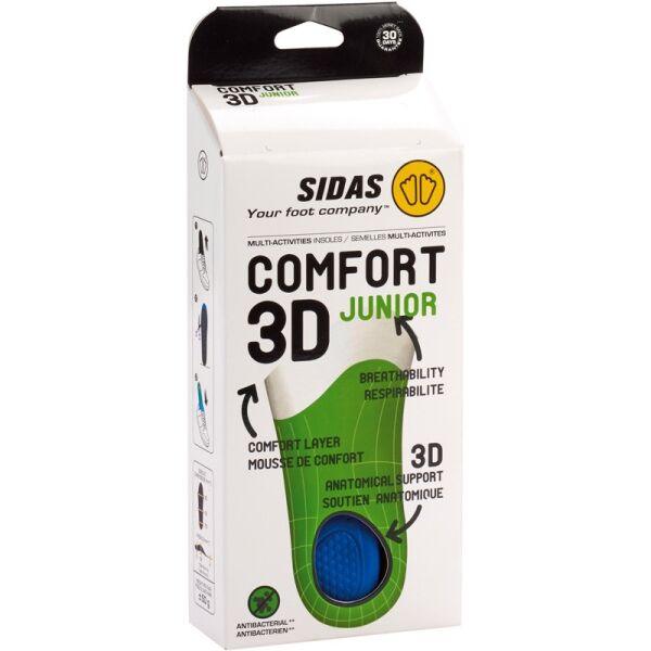 Sidas COMFORT 3D JUNIOR Dětské vložky do bot