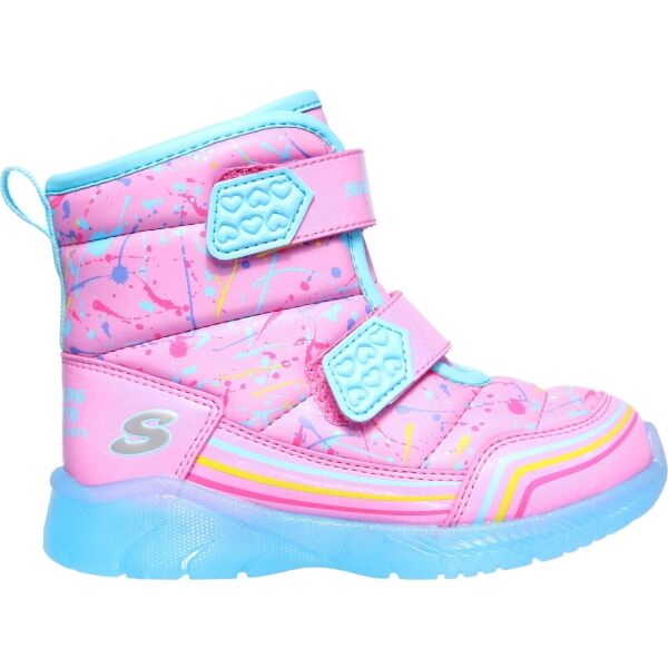 Skechers ILLUMI-BRIGHTS-POWER PAINT Dívčí zimní obuv