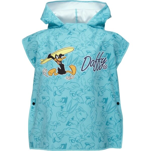 Warner Bros DAFFY PONCHO S Dětské pončo z rychleschnoucího materiálu