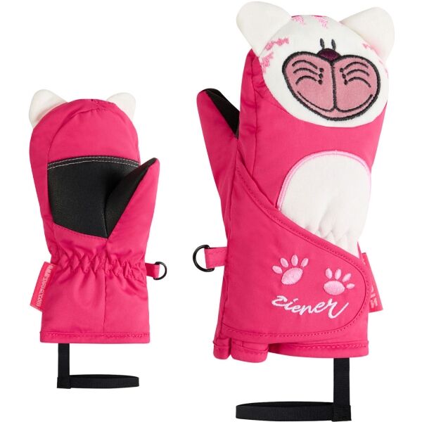 Ziener LANIMALO-Z MINIS Dívčí lyžařské palčáky