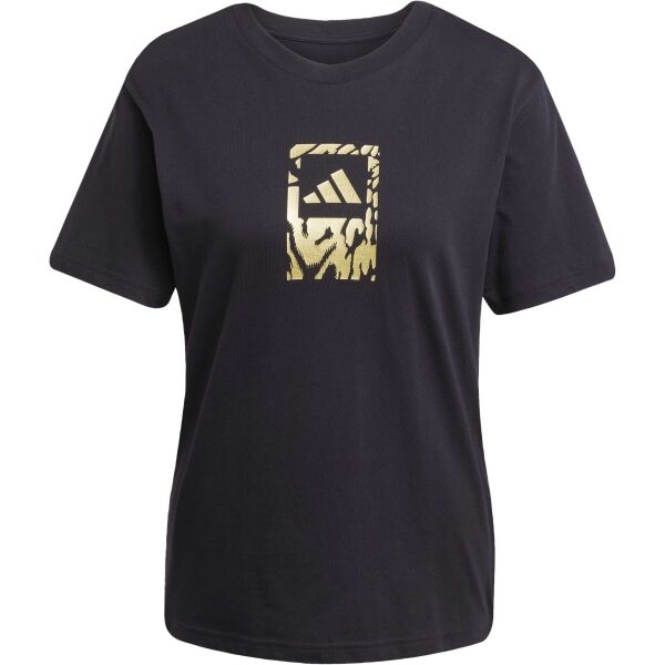 adidas TECH METALLIC TEE 2 W Dámské tričko