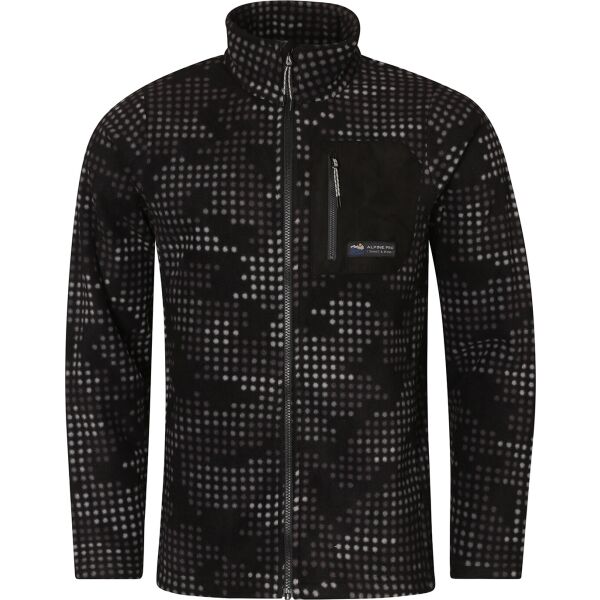 ALPINE PRO OKRAD Pánská outdoorová mikina