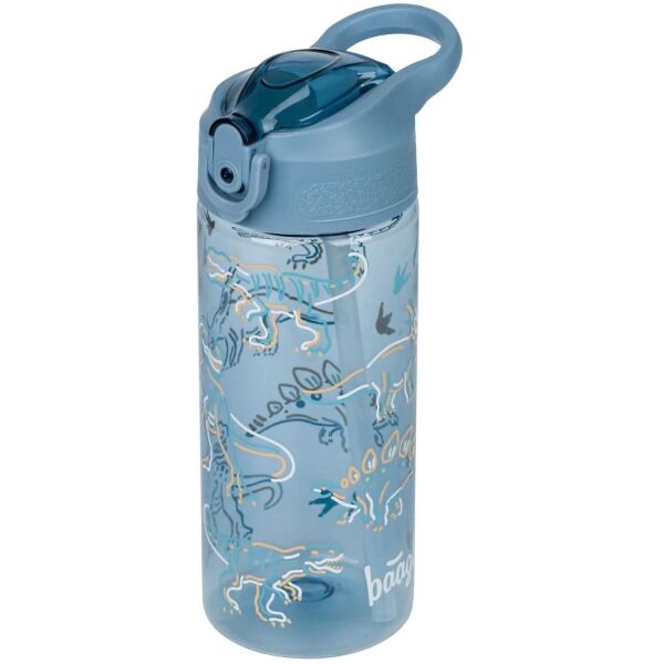 BAAGL DINO 500 ML Tritanová láhev s brčkem