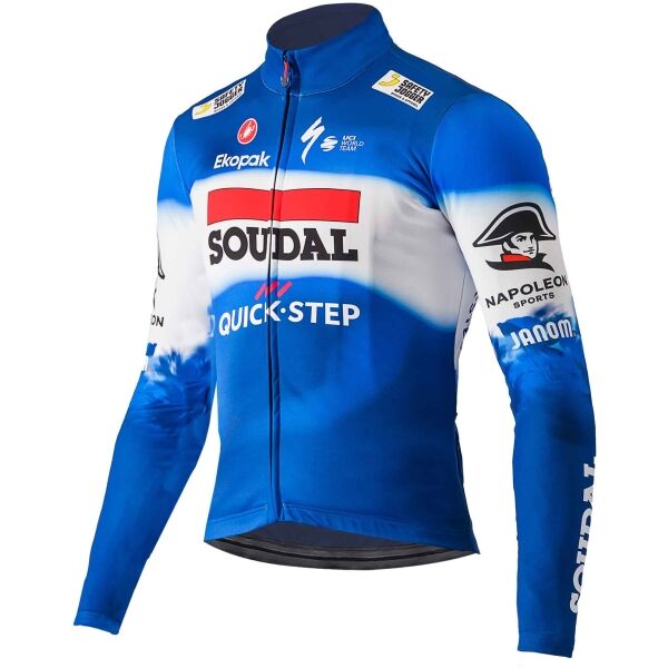 Castelli QUICK STEP LS THERMAL Pánský cyklistický dres