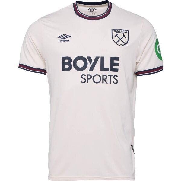 Umbro WEST HAM  AWAY SS SHIRT Pánský fotbalový dres