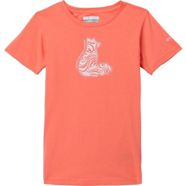 Columbia MISSION LAKE SHORT CRAPHIC SHIRT Dívčí tričko