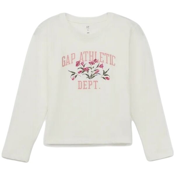 GAP FRCH VALUE LOGO Dívčí tričko s dlouhým rukávem