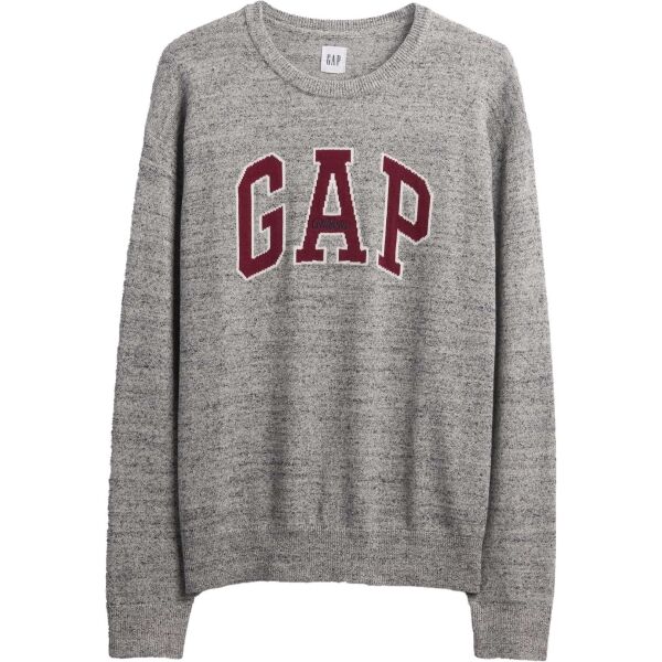 GAP V-INTX GAP ATHLETIC INTARSIA RLXD CREW Pánský pletený svetr