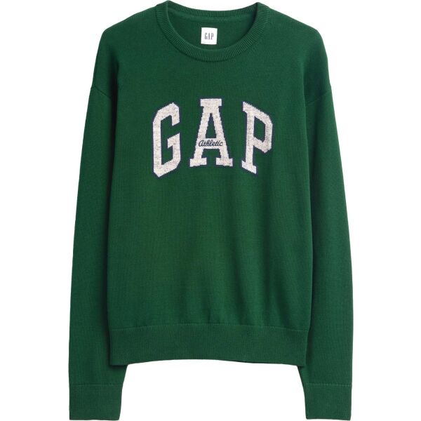 GAP V-INTX GAP ATHLETIC INTARSIA RLXD CREW Pánský pletený svetr