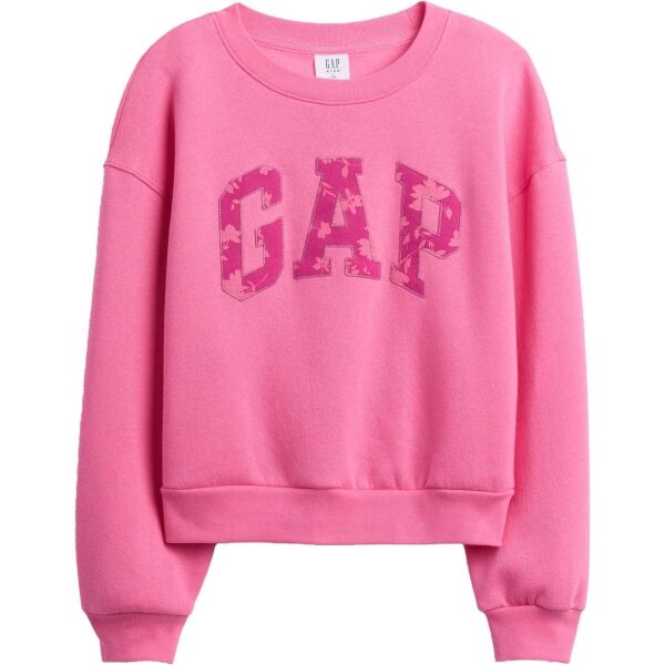 GAP V-LOGO WEDGE CREW Dívčí mikina